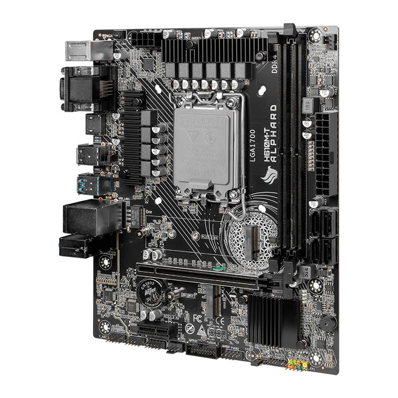 Placa Mae Pichau Alphard H610M-T, DDR4, LGA 1700, M-ATX, Chipset
